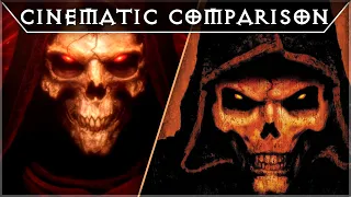 Diablo 2 Resurrected Cinematic Comparison Act 1 & 2