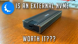 NVMe Unboxing + Turning it into an external hard drive - Faster than SSD?