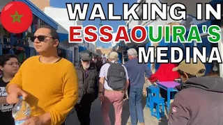 Walking Tour MEDINA of ESSAOUIRA — Morocco Africa Video Walk【4K】🇲🇦