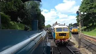 Mid Hants Railway – Drivers Eye View – Ropley to Alresford