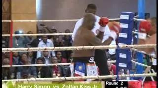 Harry Simon fight Zoltan Kiss Jr.