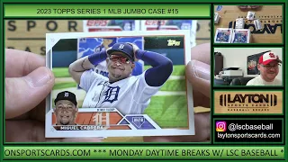 2023 Topps Series 1 Baseball Jumbo 6 Box FULL CASE Break #15