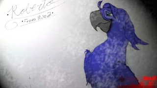 Roberto, from Rio 2. [Speed-Paint] (60fps-HD)