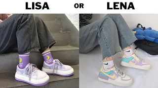 LISA OR LENA 💖✨ [sneakers] 👟😍 which one do you like?