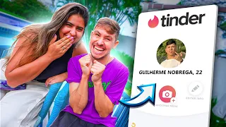 CRIEI UMA CONTA NO TINDER E ENCONTREI MEU CUNHADO!!