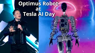 Optimus Robot Revealed by Elon Musk at Tesla AI Day 2022  (Highlights)