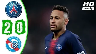 Paris Saint Germain Vs Strasbourg 2-0 Highlights And Goals 24-01-2019