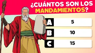 JUEGO DE LA BIBLIA SOBRE LOS 10 MANDAMIENTOS | TEST BIBLICO |10 SOBRE 10