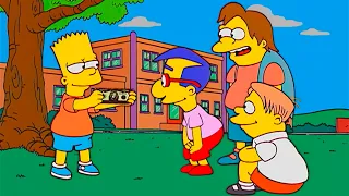 Bart encuentra 1000 Dolares Los simpsons capitulos completos en español latino