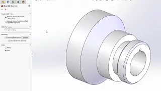 SolidCAM - Introductory Video 15 - New Turning or Mill Turn CAM Project Setup