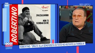 Robertino si racconta: "A 15 anni ero famoso in tutto il mondo" - Oggi è un altro giorno 25/04/2022