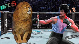 Bruce Lee vs. Imperator Lion King (EA sports UFC 5)
