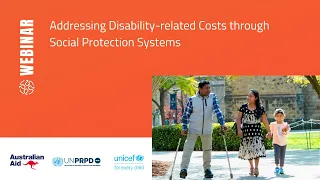 Addressing Disability-related Costs through Social Protection Systems