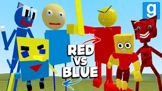 BAD DUPES - RED vs BLUE (Garry's Mod Sandbox) | JustJoeKing