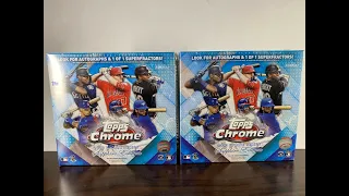 #7 TOPPS CHROME UPDATE SAPPHIRE 2 box