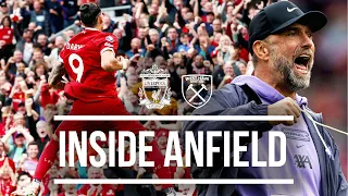 INSIDE ANFIELD: Nunez volley, Kop reactions, Klopp fist bumps! | Liverpool 3-1 West Ham