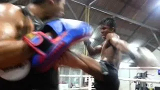 Buakaw speed power kicking