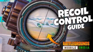 RECOIL CONTROL GUIDE FOR BEGINNERS IN PUBG/BGMI NEW PLAYERS TIPS & TRICKS