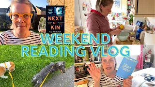 Weekend Reading Vlog | Reading, Gardening, Baking, Doggos & My Mum