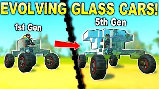 We Used Evolution To Create The Strongest Glass Car!