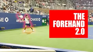 Carlos Alcaraz Forehand Slow Motion Analysis