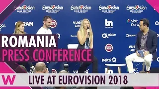 Romania Press Conference: The Humans "Goodbye" @ Eurovision 2018 | wiwibloggs