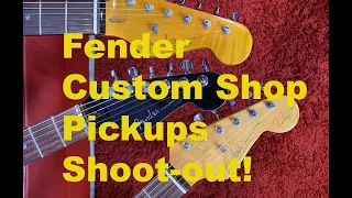 Fender Custom Shop Pickup Pickups. CS69 vs CS Fat 50's vs CS Texas Specials. Mark Knopfler Strat