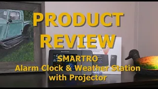 PRODUCT REVIEW - Projection Alarm Clock Weather Station