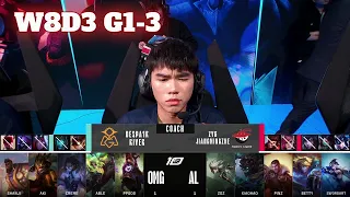 OMG vs AL - Game 3 | Week 8 Day 3 LPL Spring 2023 | Oh My God vs Anyone's Legend G3