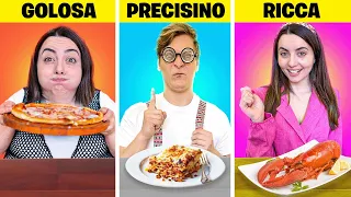 3 TIPI DI PERSONE AL RISTORANTE ! RICCA VS GOLOSA VS PRECISINO ..