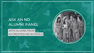 Ask an ND: Alumni Panel