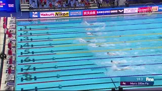 Michael Phelps 100 fly record DESTROYED by Caeleb Dressel