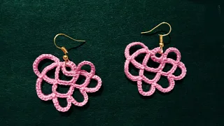 Easy crochet earring pattern