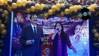 kabhi bhoola kabhi yaad Kiya, me with co singer Rakhi Gargji. 17.12.23