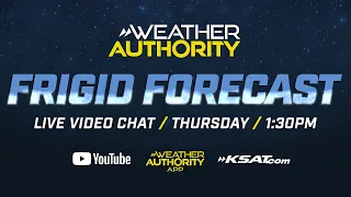 LIVE VIDEO CHAT: Join KSAT meteorologists as first freeze hits San Antonio, Texas