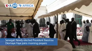 VOA60: Senegalese President Joins Eid al-Fitr Celebration, and More