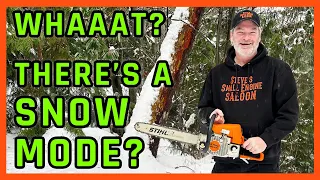 Only 1 in 5000 People Know This Winter CHAINSAW TRICK!  (DO YOU?)