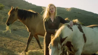 Elle Fanning Speaks Up for Wild Horses at Return to Freedom Sanctuary