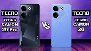 Tecno Camon 20 Pro 4G vs Tecno Camon 20