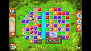 GardenScapes Level 2061 no boosters (23 moves)