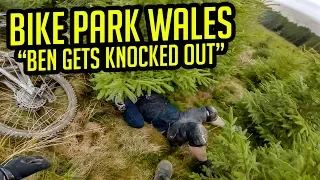 Bike Park Wales Epic Ride - Worst Crash I've Seen