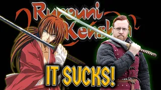 A REVERSE KATANA? The Rurouni Kenshin Sakabato TESTED!!