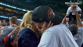 Correa proposes after winning WS