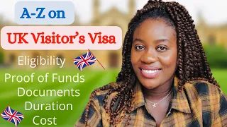 All You Must Know About UK Visitor's Visa Application Process! Cost & Proof of Funds