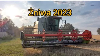 *żniwa pszenicy 2023*Claas lekxion 440*Agro Kacper *