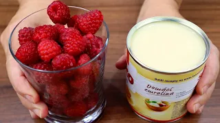 I Mixed Together RASPBERRIES & CONDENSED MILK And You WON'T BELIEVE The Result