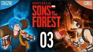 Sons Of The Forest PL 🌳 #3 / odc.3 ze Staszkiem 🪓 Francuskie tornado | The Forest 2 Gameplay 4K