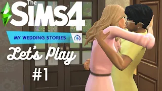 Let's Play Sims 4 My Wedding Stories #1 (Engagement Party)