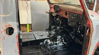 '53 F100 Crown Vic Chassis Swap: pt. 8- Firewall & Trans Tunnel