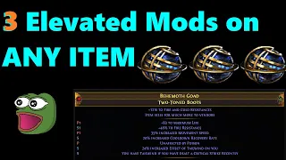 TRIPLE ELEVATED MOD CRAFTING GUIDE (Advanced)